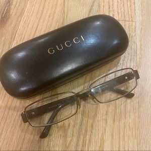 Gucci glasses with case